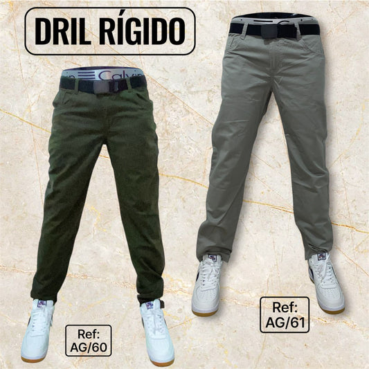 JEAN DRIL RIGIDO