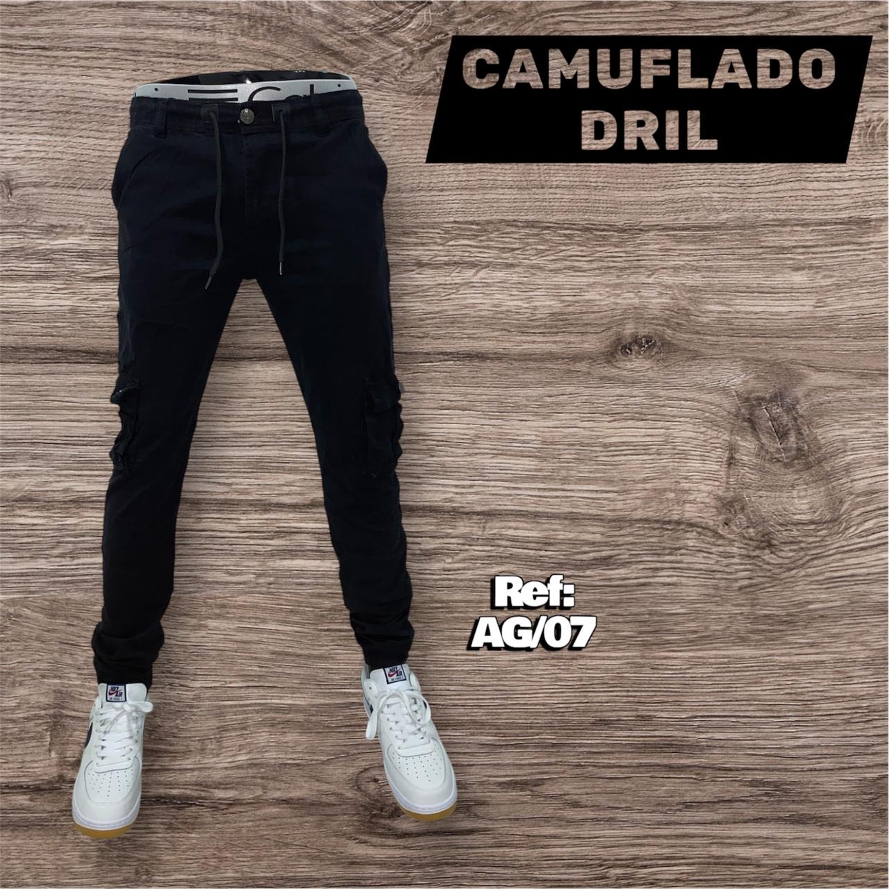 CAMUFLADO DRIL HOMBRE / TALLA 28-44