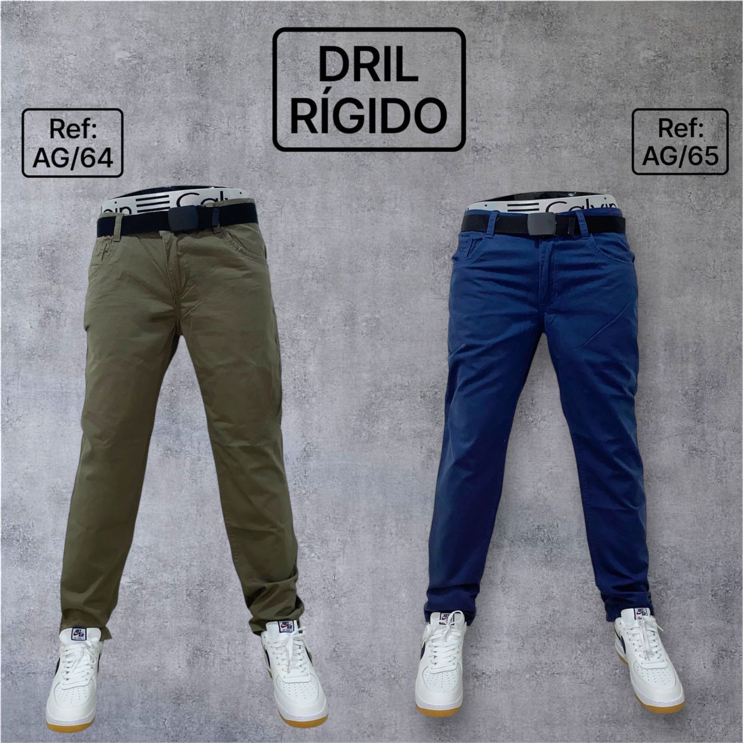 JEAN DRIL RIGIDO