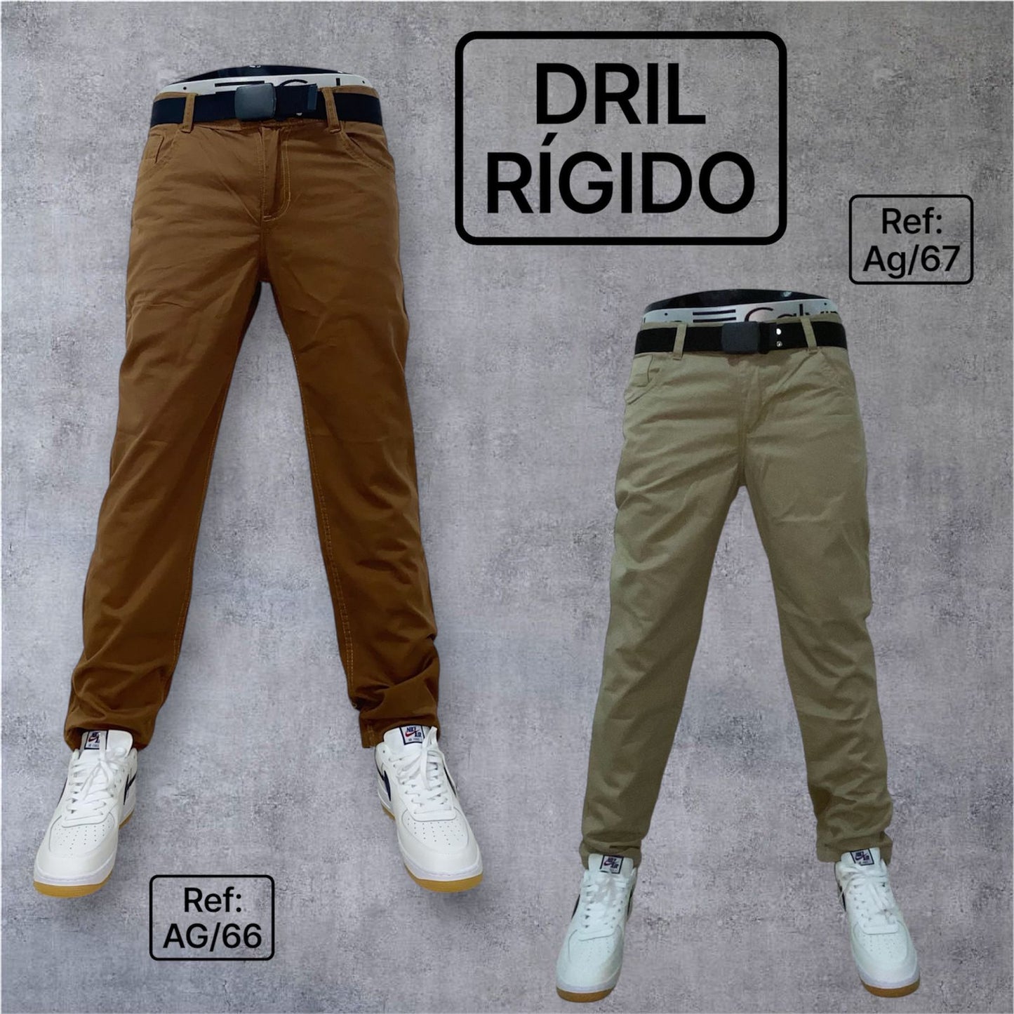 JEAN DRIL RIGIDO